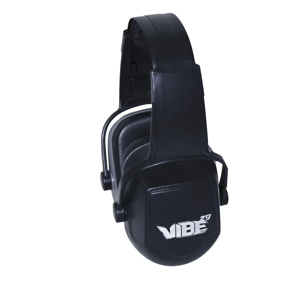 20775, Jackson Safety H70 Vibe®, Earmuffs, Black, Headband, Soft EVA Foam