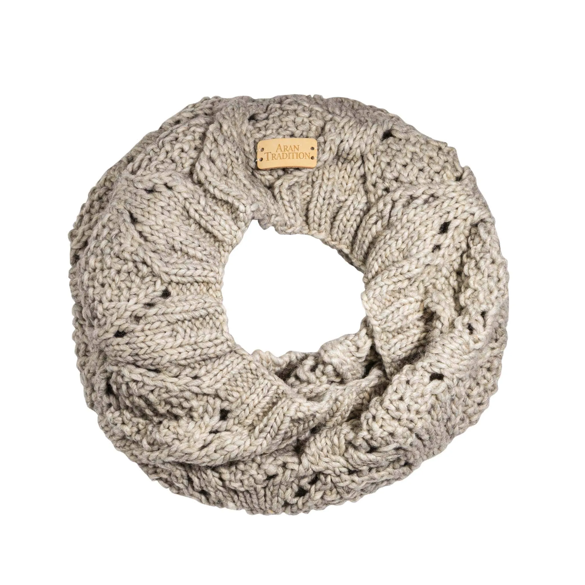 Aran Lace Cable Snood