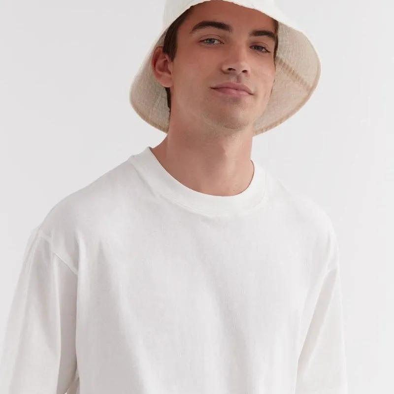 Assembly Label - Linen Bucket Hat - Vanilla