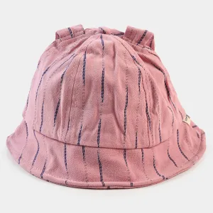 BABY ROUND CAP/HAT 18 MONTH    PINK