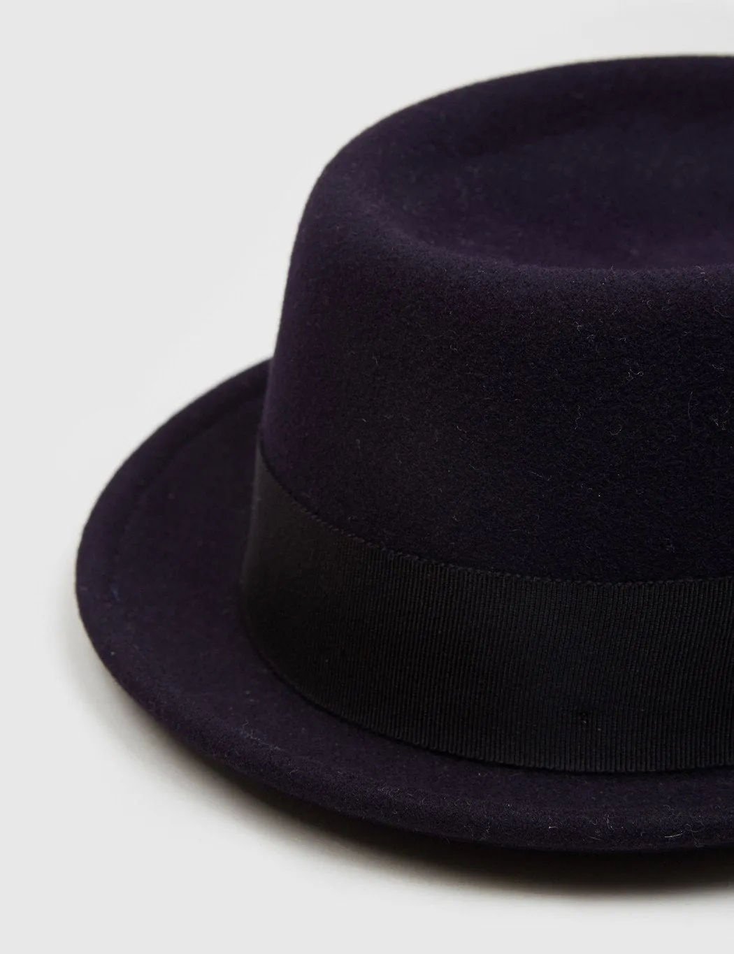 Bailey Darron Trilby Pork Pie Hat - Indigo Blue