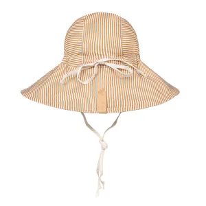 BEDHEAD SIGHTSEER WIDE BRIMMED SUN BONNET- FRANKIE/FLAX