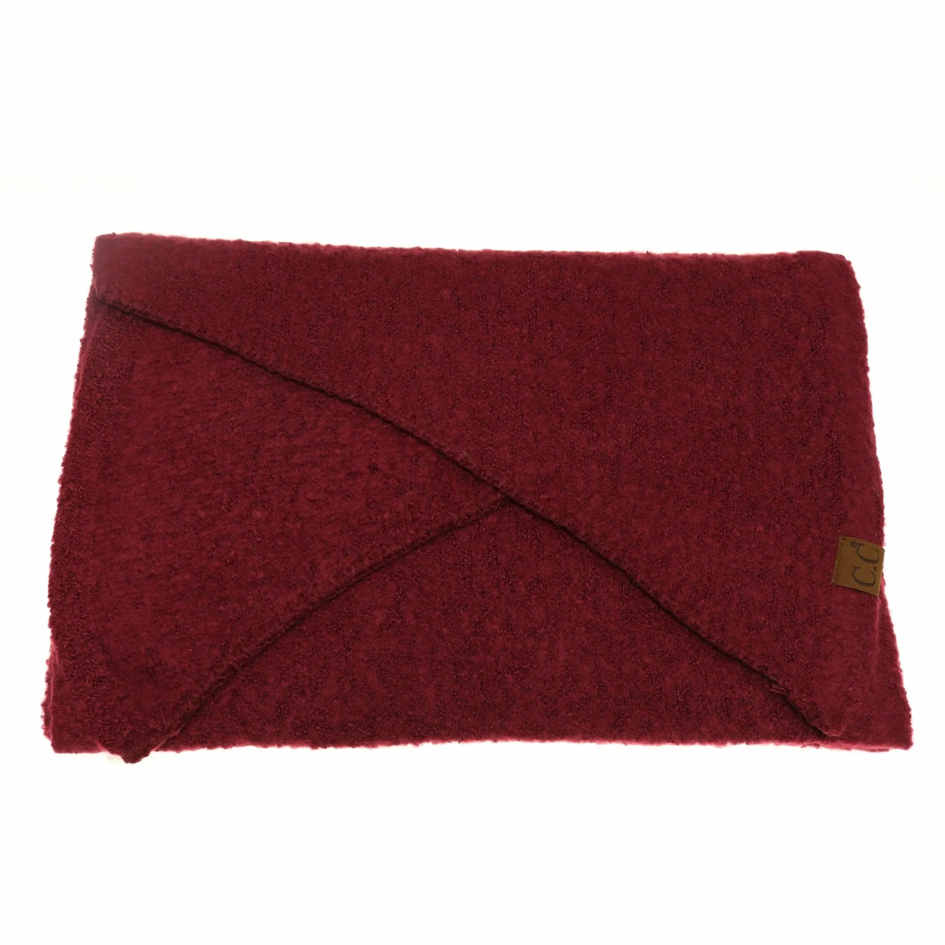 Boucle Knit Scarf