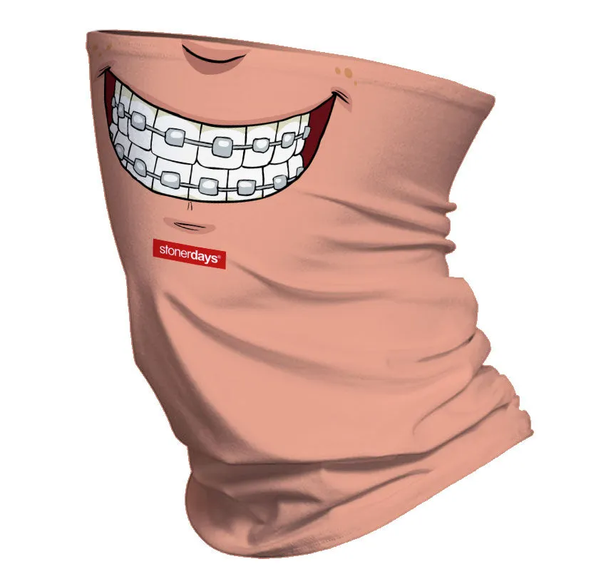 Braces Smiley Neck Gaiter