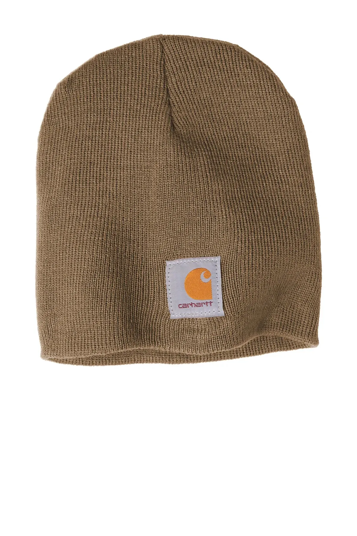 Carhartt Knit Branded Hats, Canyon Brown