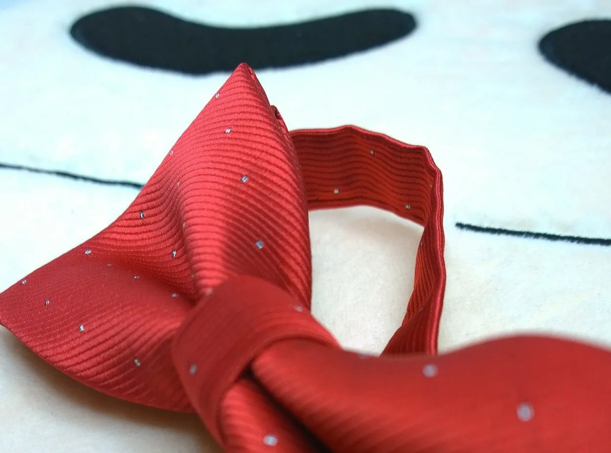 Classic Red Bow Tie