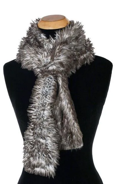 Classic Scarf - Fox Faux Fur (Blue Steel - Standard Size Only)