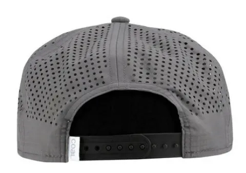 COAL Meridian Snapback Hat - Charcoal