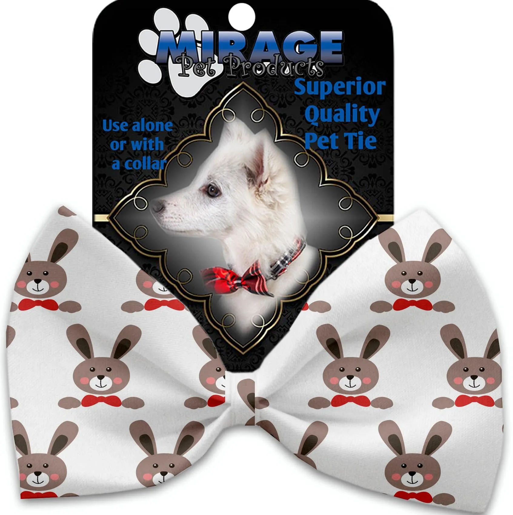 Dapper Rabbits Pet Bow Tie