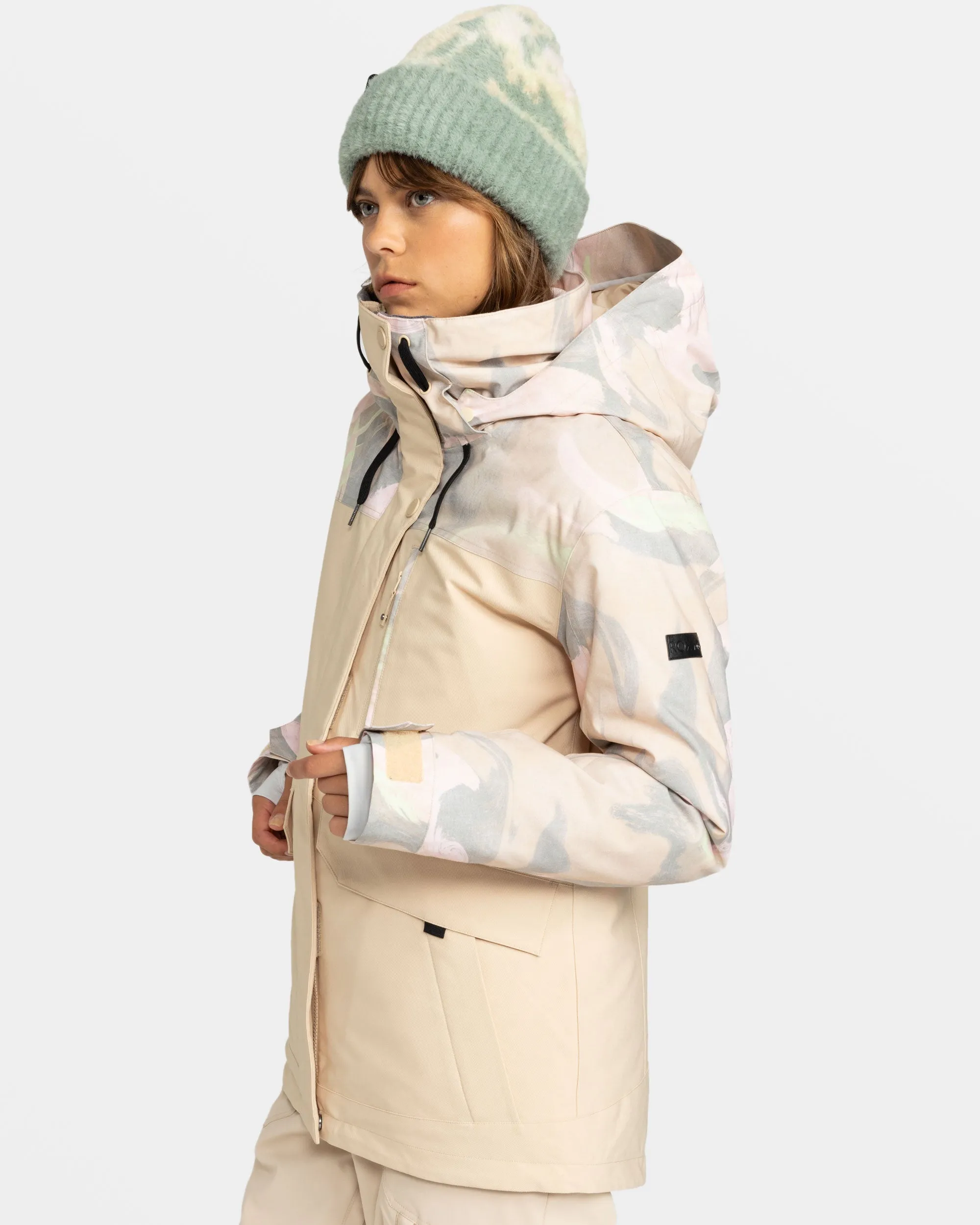 Dawnrae Parka Snow Jacket - Pebble Swirl