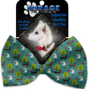 Dearest Deer Pet Bow Tie Collar Accessory With Velcro