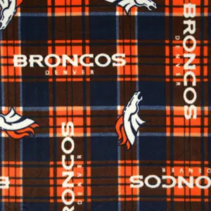 Denver Broncos plaids - NFL fleece