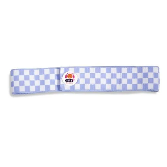 Em's 4 Kids Baby Headband - Blue/White