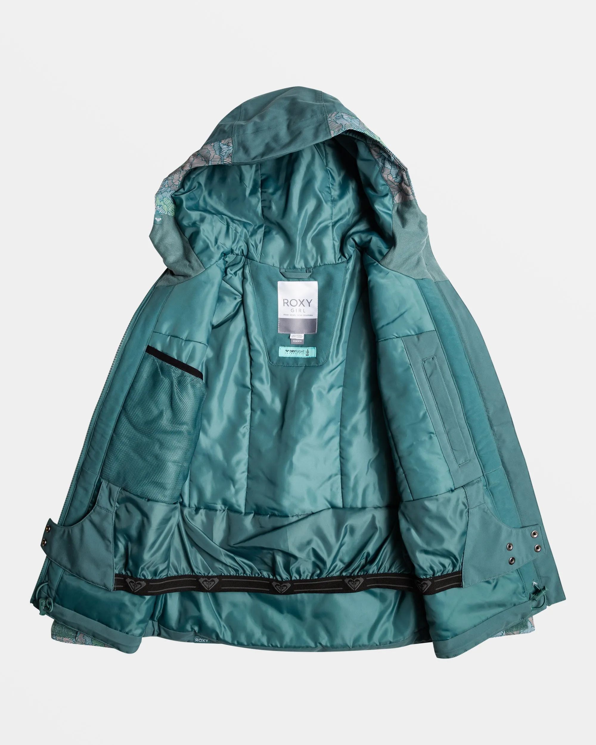 Girls 8-16 Silverwinter Snow Jacket - Pink Salt Sketchbook