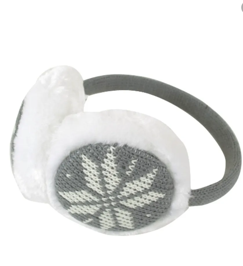 #H53 Snowflake Earmuffs