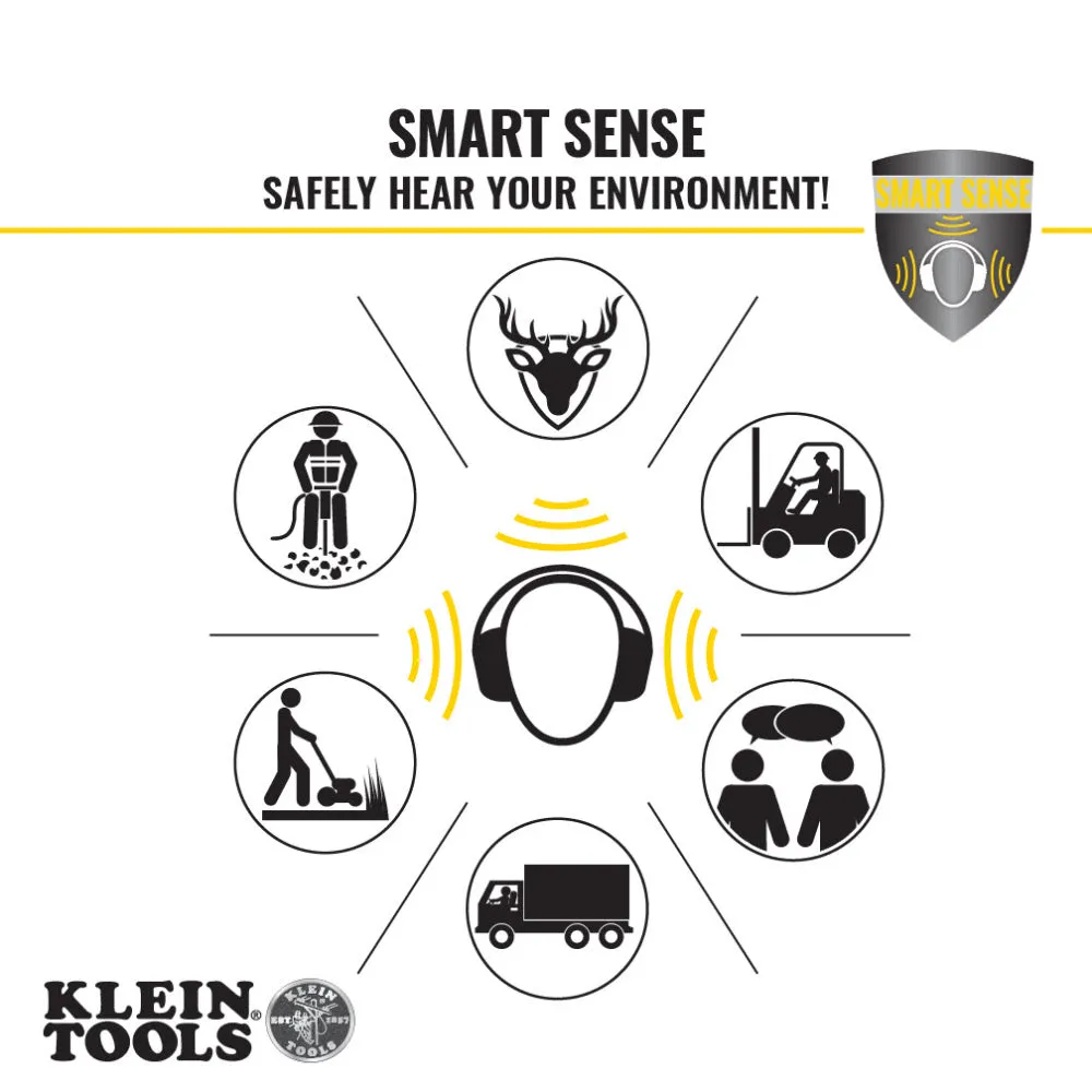 Klein AESEM1S Situational Awareness Bluetooth Earmuffs