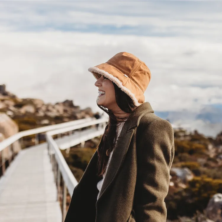 Kooringal Bellevue Bucket Hat - Caramel