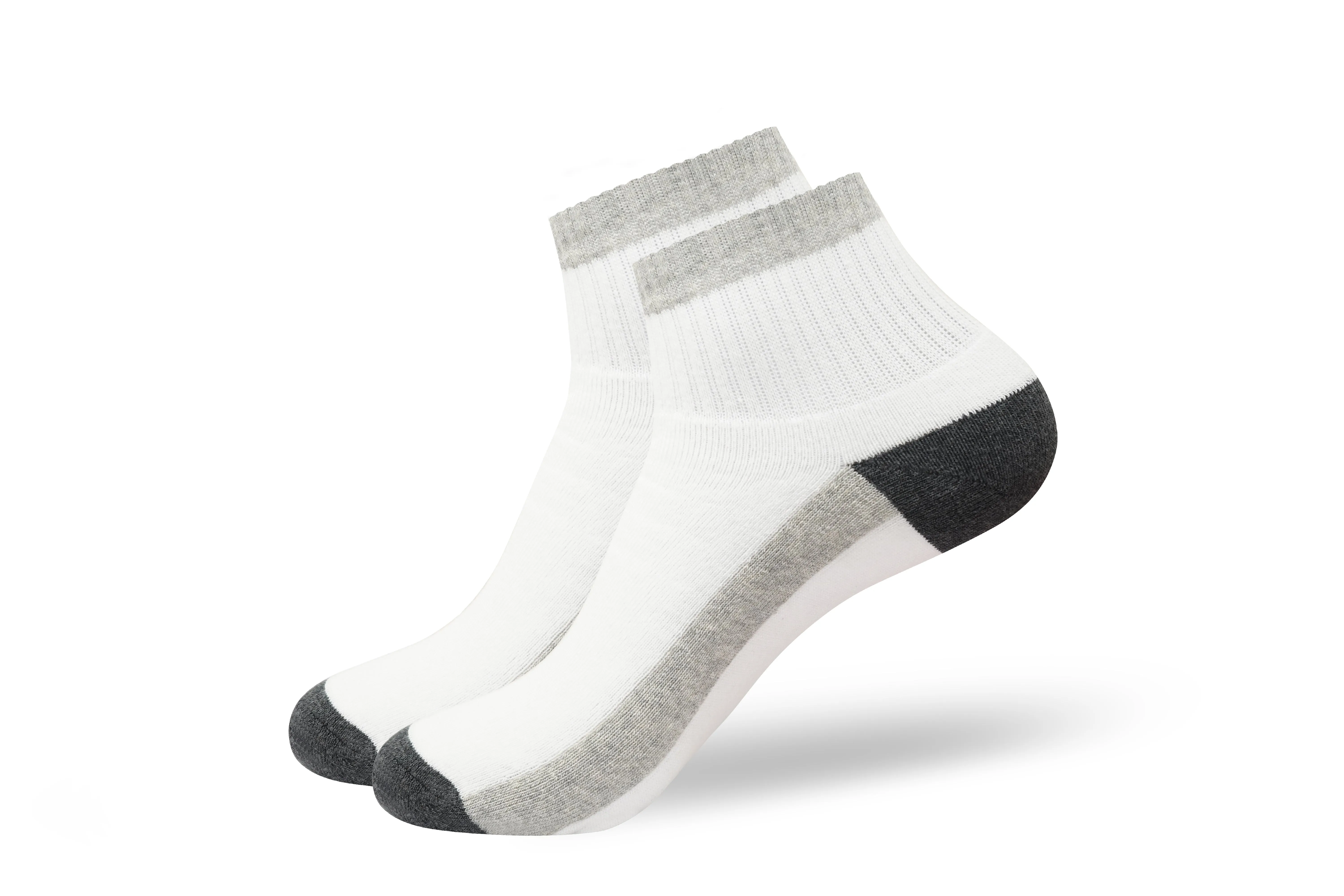 Men's Cushioned High Ankle socks- Multicolor (5 Pair)