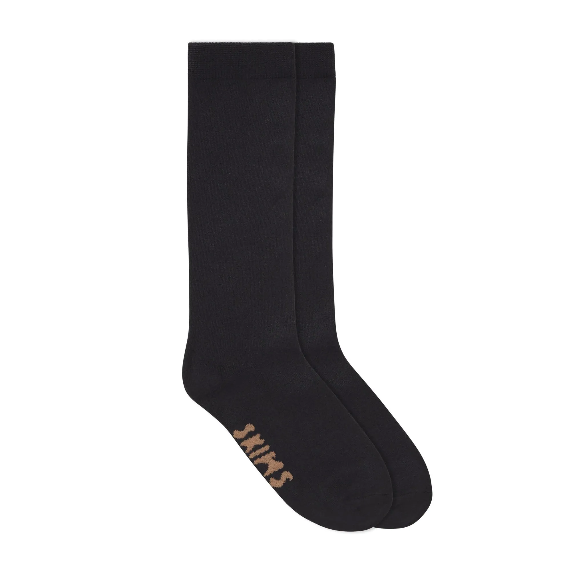 MICROPOLY MID CALF SOCK | ONYX