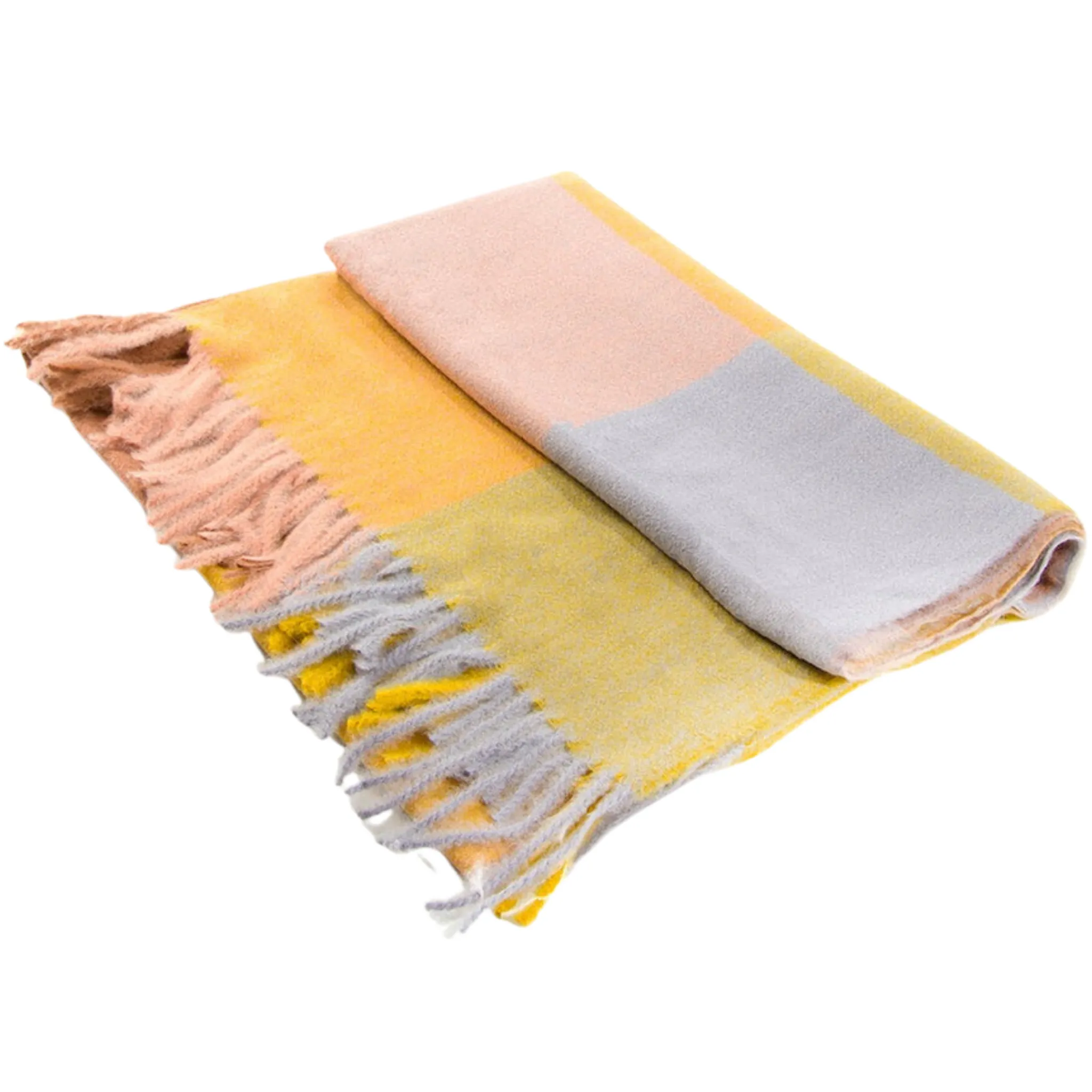 Multi-tone Scarf -  Mustard