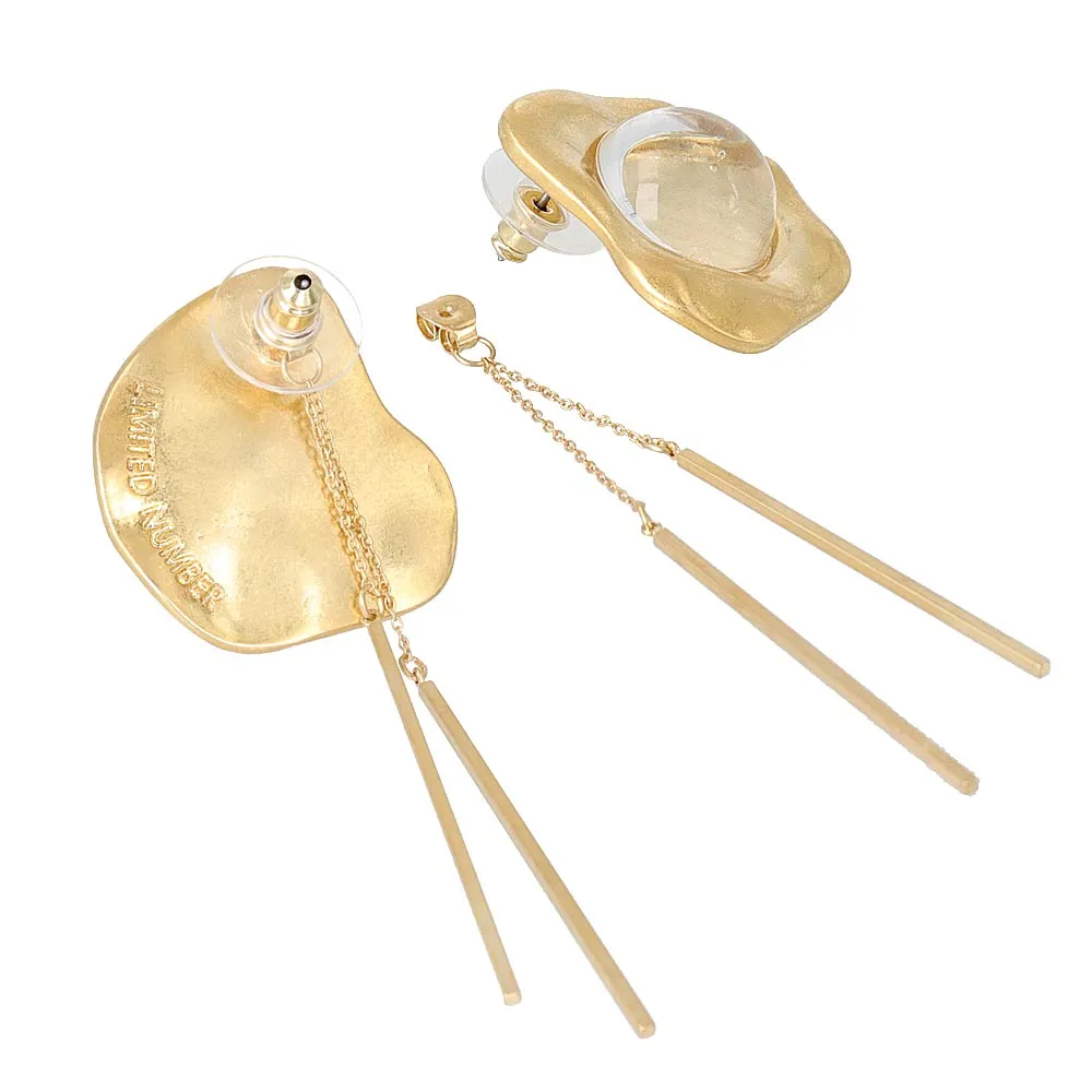 Multiway Drop Stick Titanium Earrings