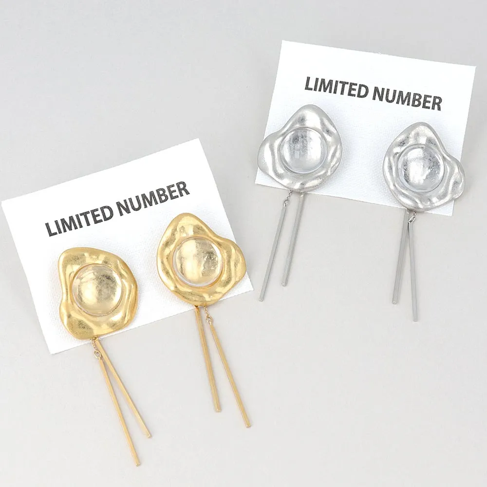 Multiway Drop Stick Titanium Earrings