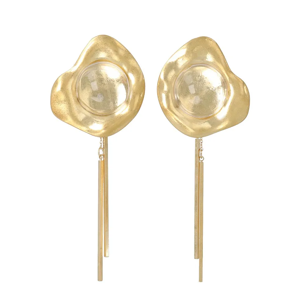 Multiway Drop Stick Titanium Earrings