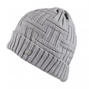 Olann Basket Weave Light Grey Beanie