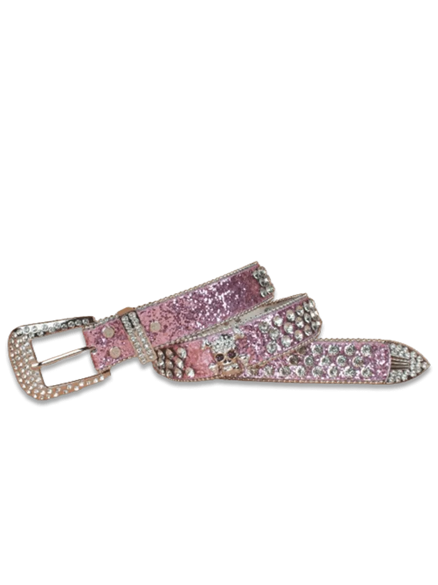 Pink Skull Belt