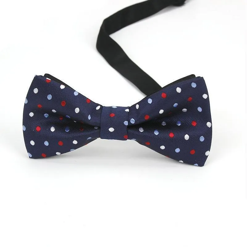 Polka Dot Bow Tie Pre-Tied