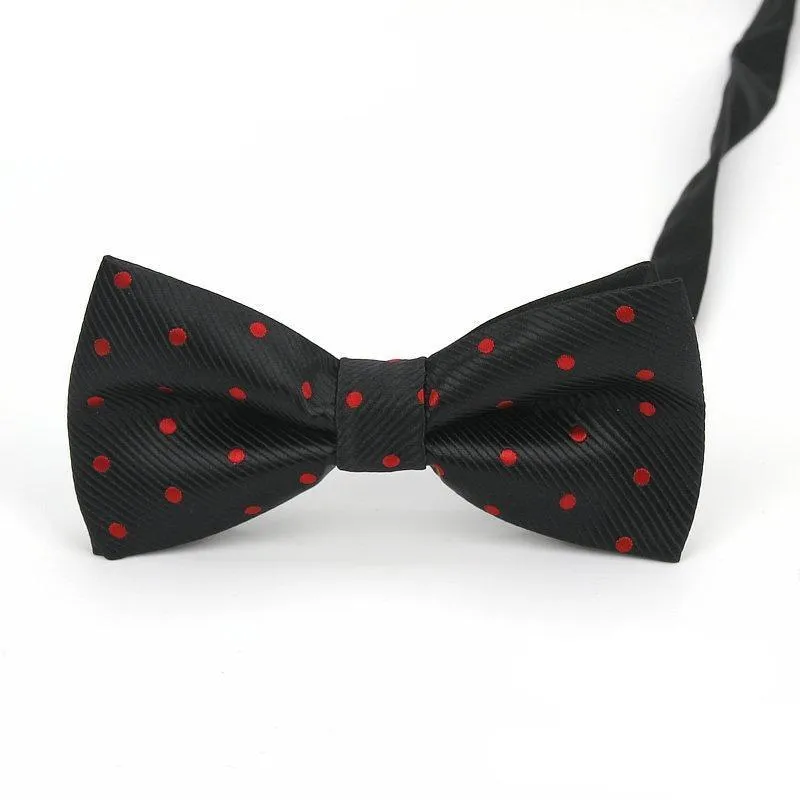 Polka Dot Bow Tie Pre-Tied