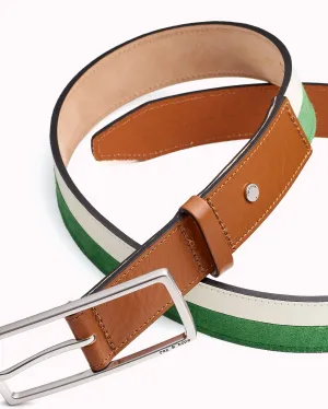 Rag & Bone - Rebound Belt in Antique White and Lime