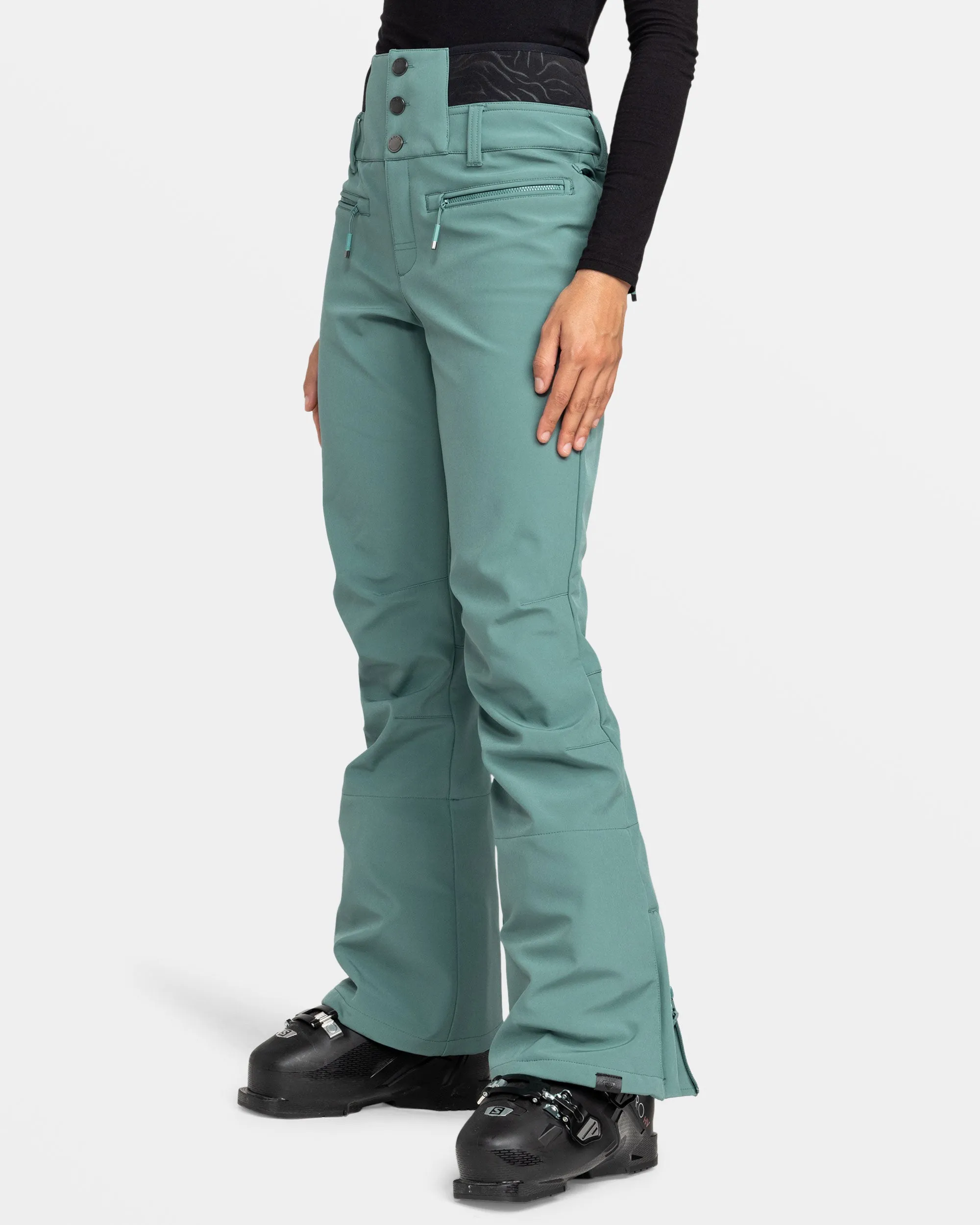 Rising High Snow Pants - Sea Pine