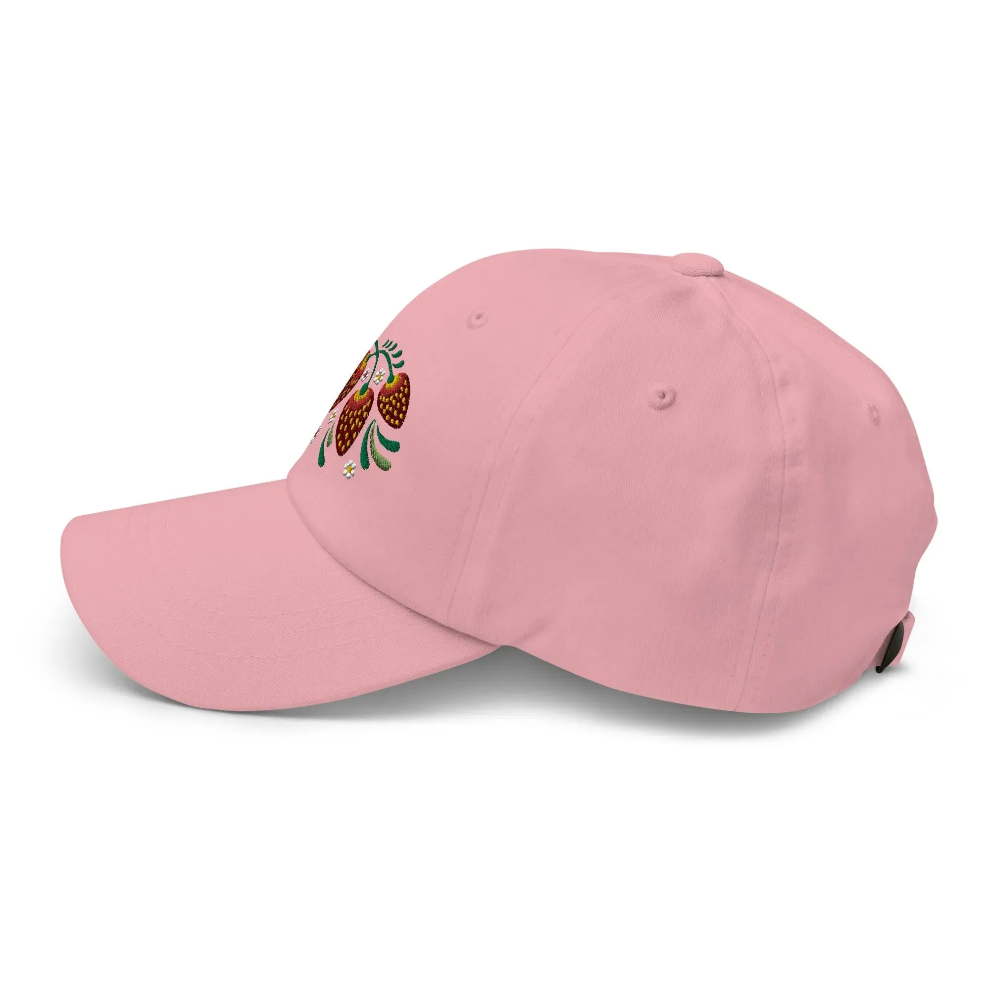 Russian Khokhloma Embroidered Dad Hat