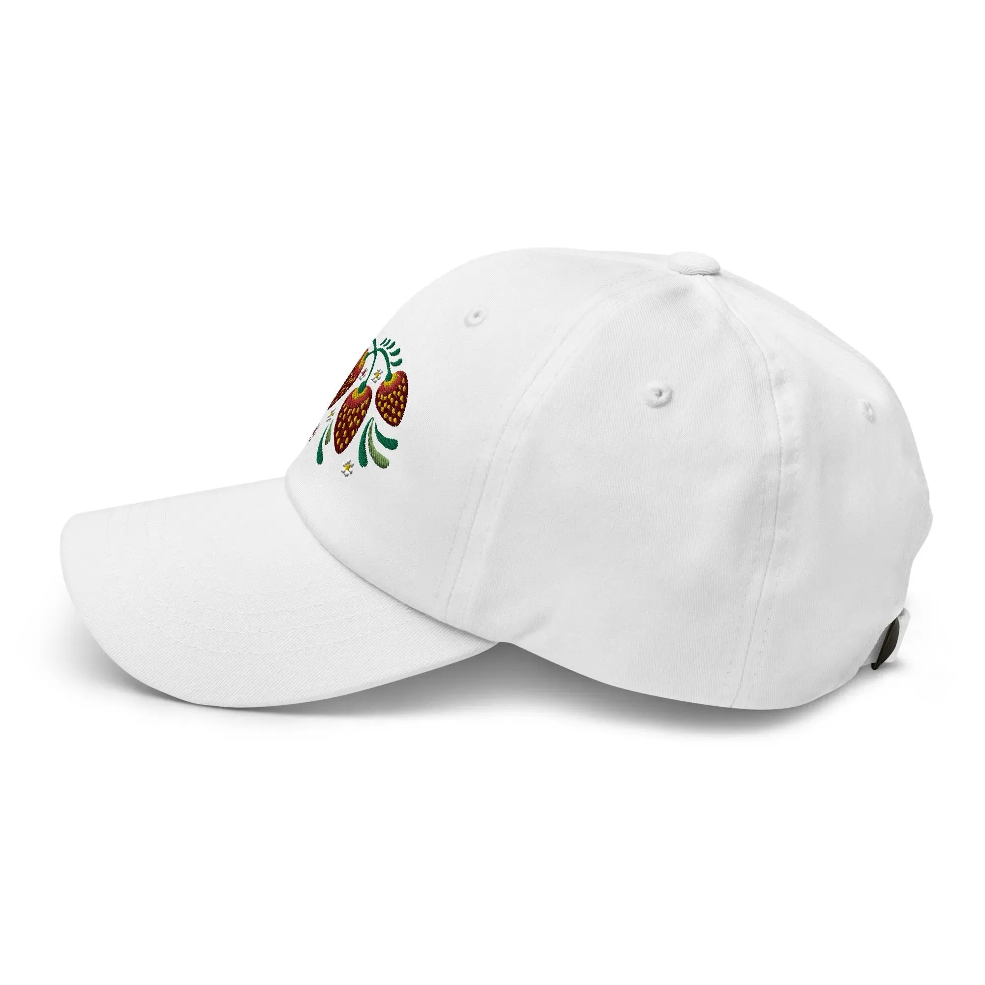 Russian Khokhloma Embroidered Dad Hat