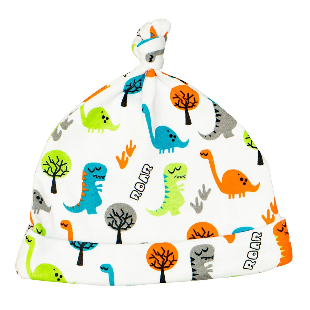 Silly Billyz Gumnut Baby Hat - 2pk (Roar)