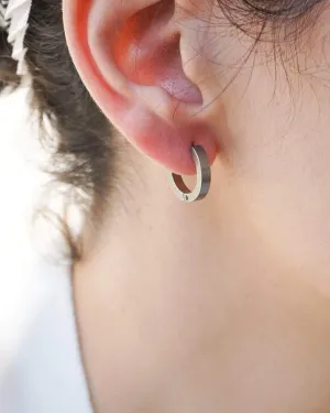 Silver Hoop Earrings