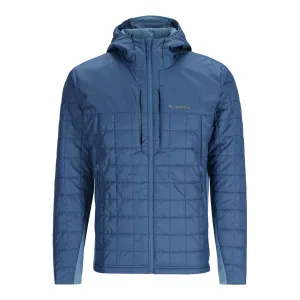 Simms Men's Fall Run Hybrid Hoody - Navy/Neptune