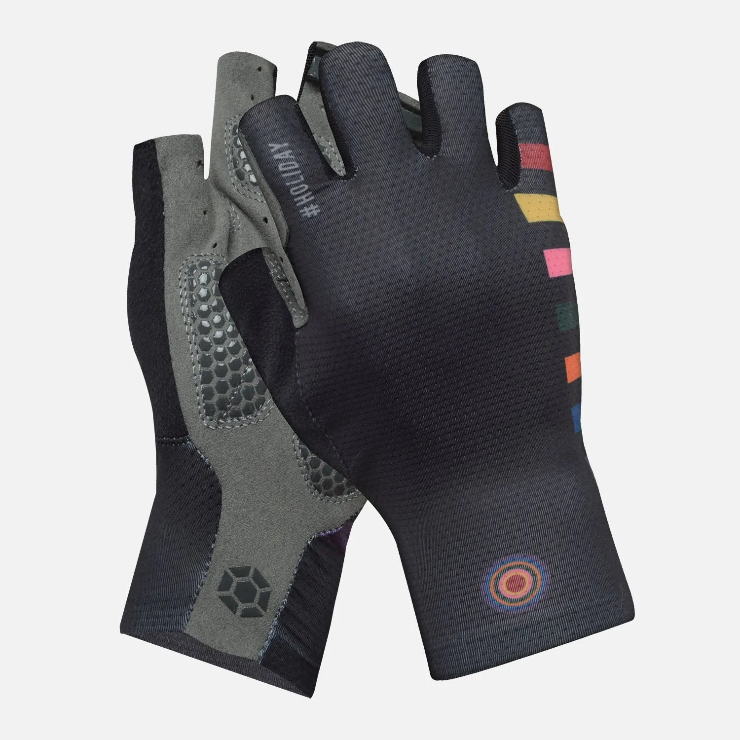 Skull Monton Half Finger Cycling Gloves Monday II