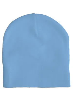 SMF Baby Blue Skull Beanie