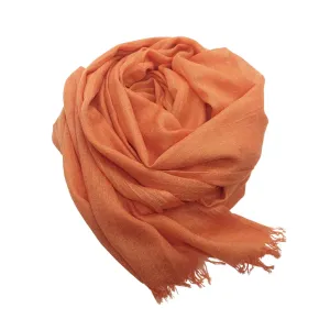 Soft Bamboo Scarf – Burnt Orange