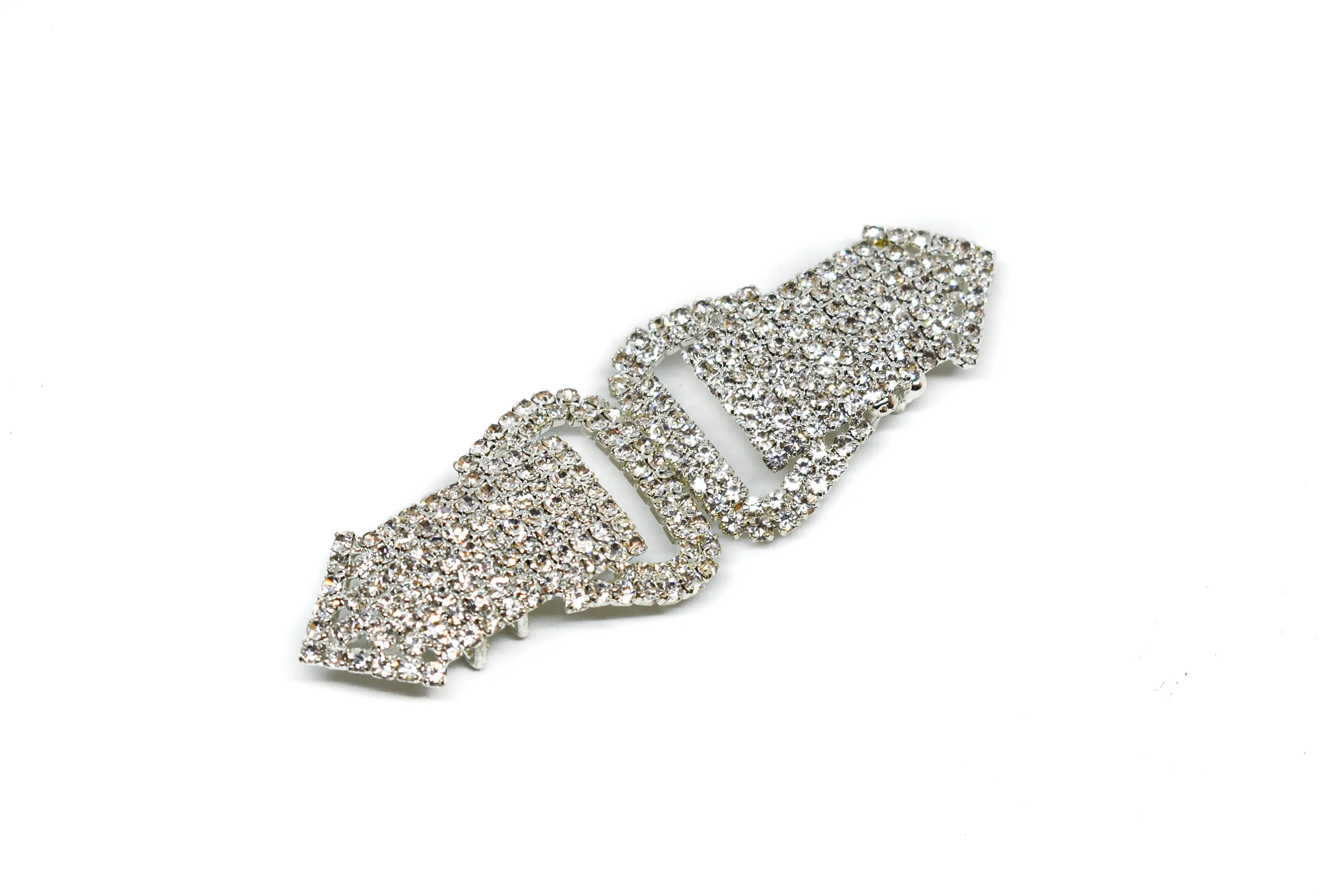 Stylish Rhinestone Connector 4.25" x 1.50" - 1 Piece