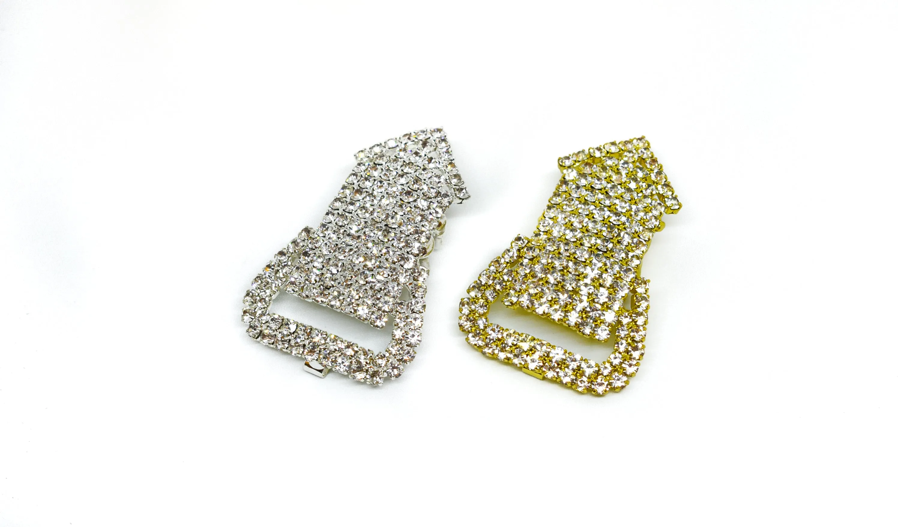 Stylish Rhinestone Connector 4.25" x 1.50" - 1 Piece