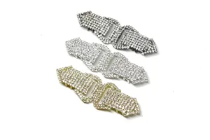 Stylish Rhinestone Connector 4.25" x 1.50" - 1 Piece