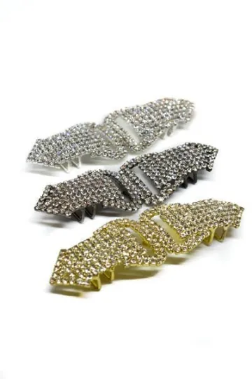 Stylish Rhinestone Connector 4.25" x 1.50" - 1 Piece