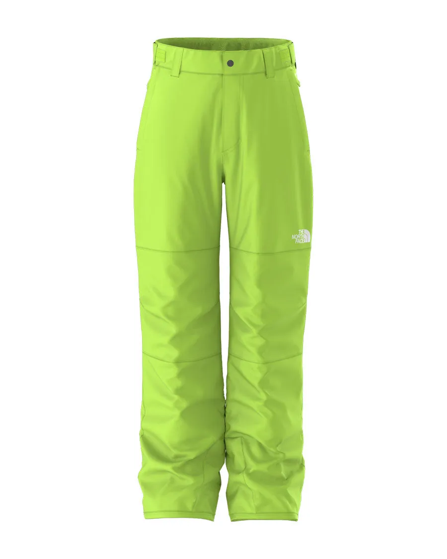 The North Face Kids' Freedom Insulated Pant Safety Green 2025