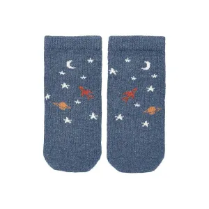 Toshi W23 Socks Ankle Jacquard Space Race 6-12M