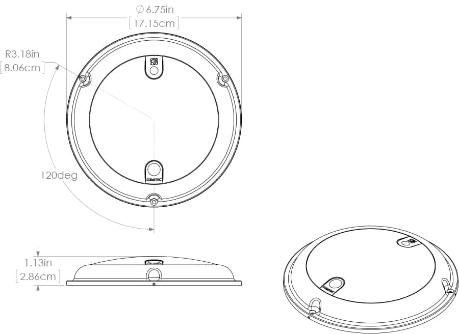 TOUCHDOME LED DOME LIGHT