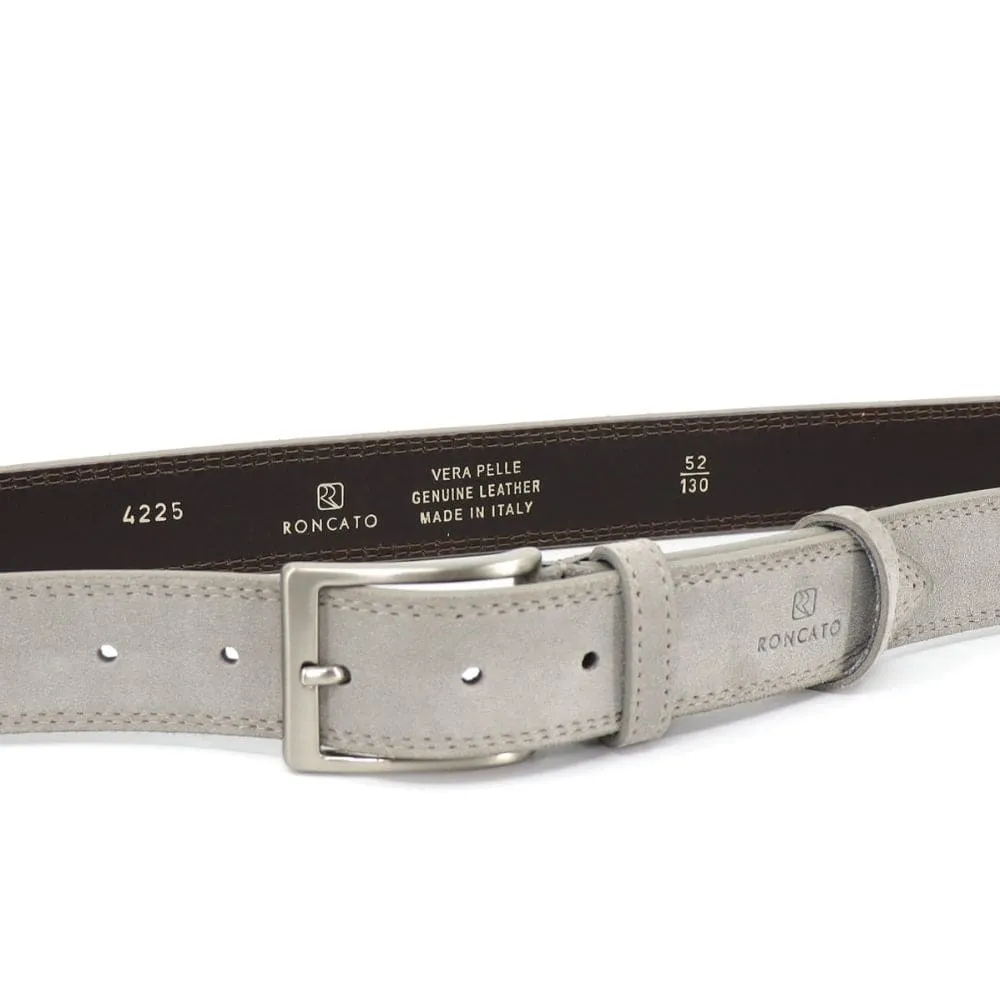 Upgrade Your Look with R RONCATO Genuine Leather Belt for Men - A Timeless Accessory for Every Occasion