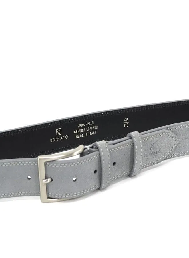 Upgrade Your Look with R RONCATO Genuine Leather Belt for Men - A Timeless Accessory for Every Occasion